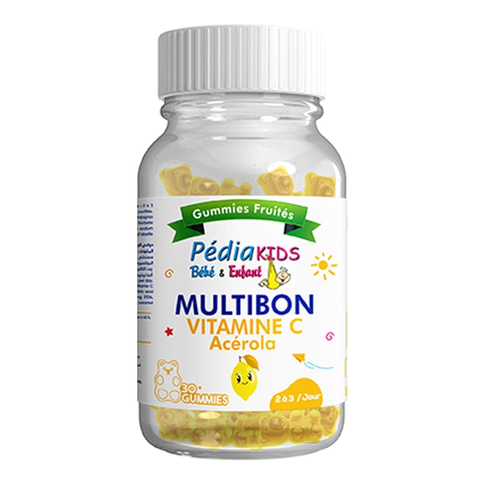 Pediakids Multibon Vitamine C Acerola 30 Gummies