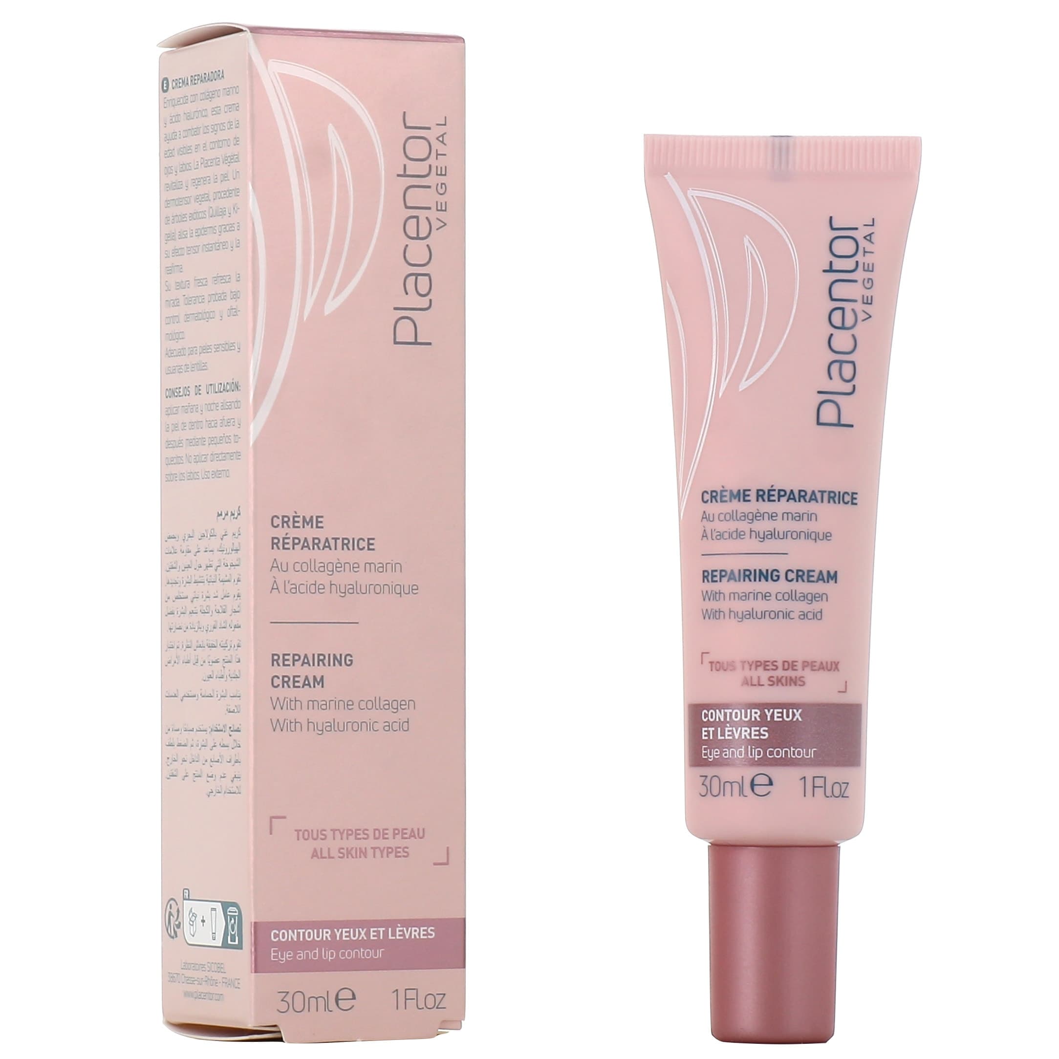 Placentor Vegetal Creme Reparatrice Contour Yeux Et Levres 30 ML