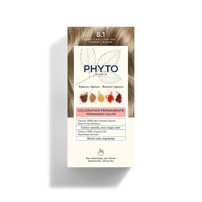 Phyto Phytocolor 8.1 Blond Clair Cendre