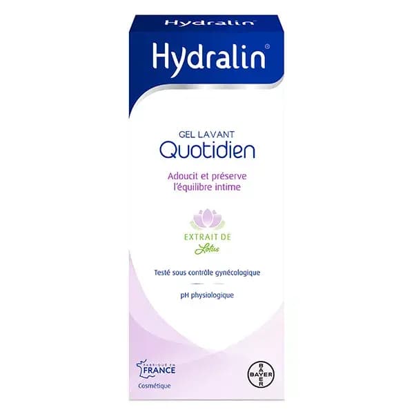 Hydralin Quotidien GEL Lavant Adoucissant Equilibre Intime 200ml