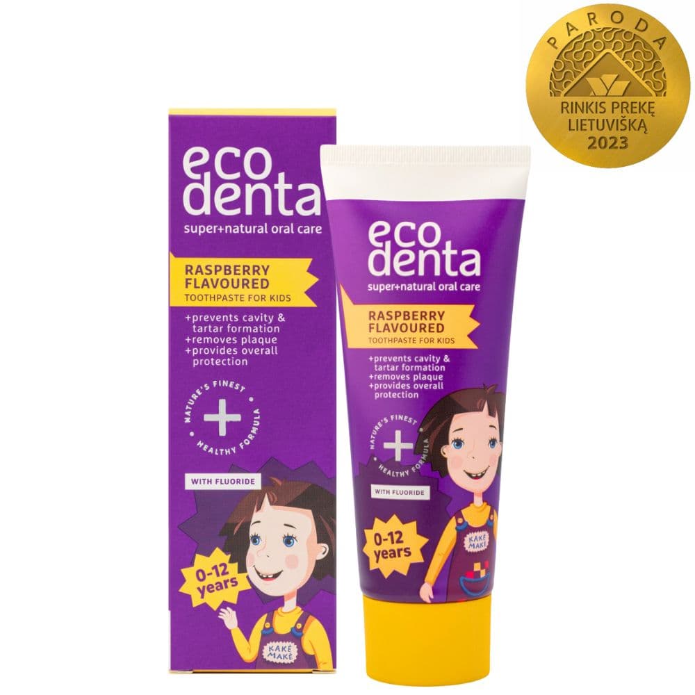 Ecodenta Kake Make Dentifrice A La Framboise, 0+ Ans 75ml