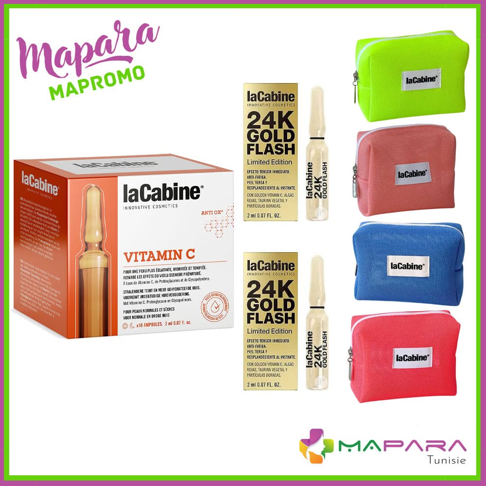 La Cabine Anti-age Vitamine C 10 Ampoules