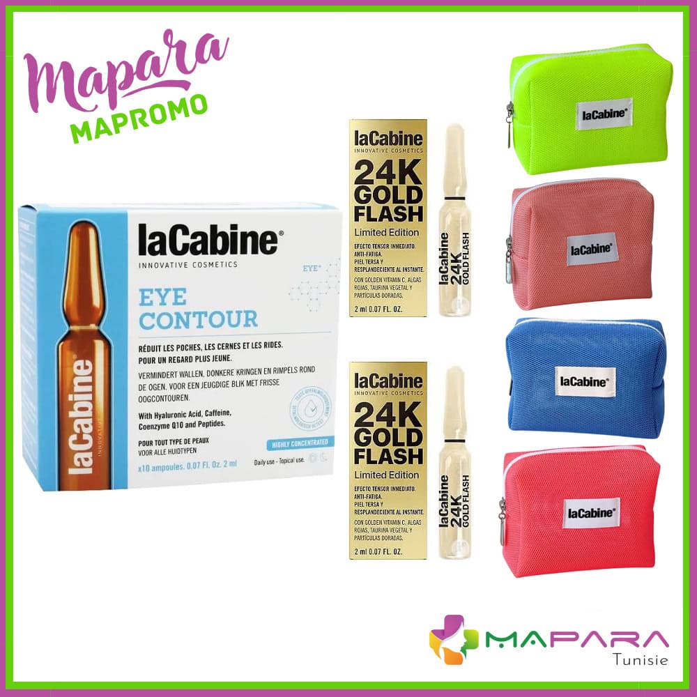 La Cabine Anti-age Contour Des Yeux 10 Ampoules