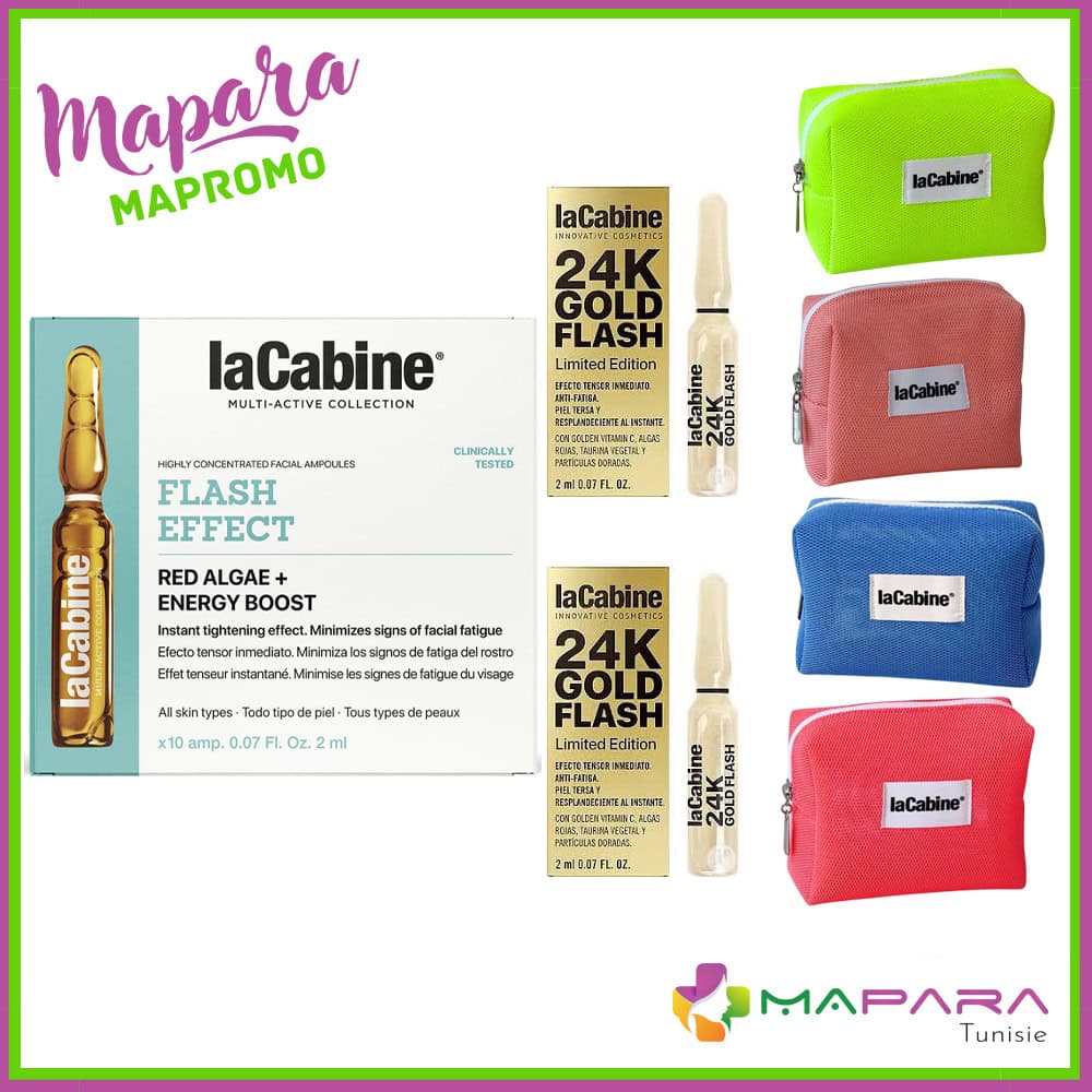 La Cabine Anti-age Flash Effect 10 Ampoules