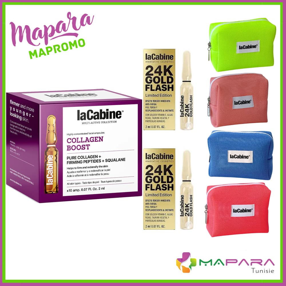 La Cabine Anti-age Collagen Boost 10 Ampoules