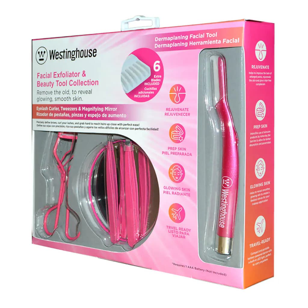 Westinghouse Wh1173 Ensemble De Beaute Du Visage Et De Dermaplaning