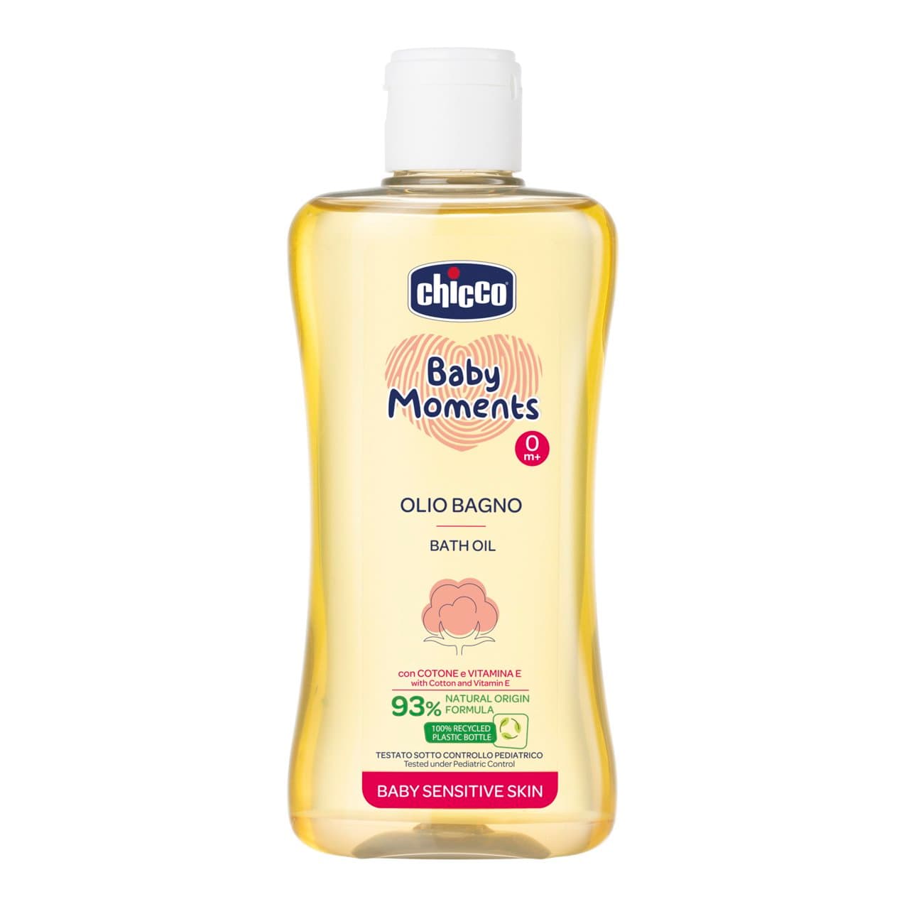 Chicco Huile De Bain Baby Moments 200ml