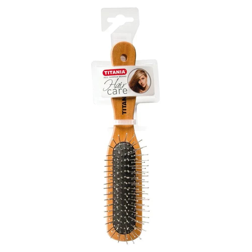 Titania Brosse Bois De Massage 7 Rangees 22CM 2826