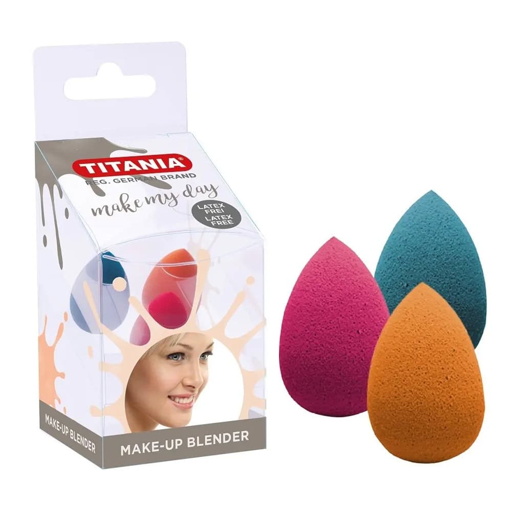 Titania Make Up Blender Box 3 Eponges 2936 Box