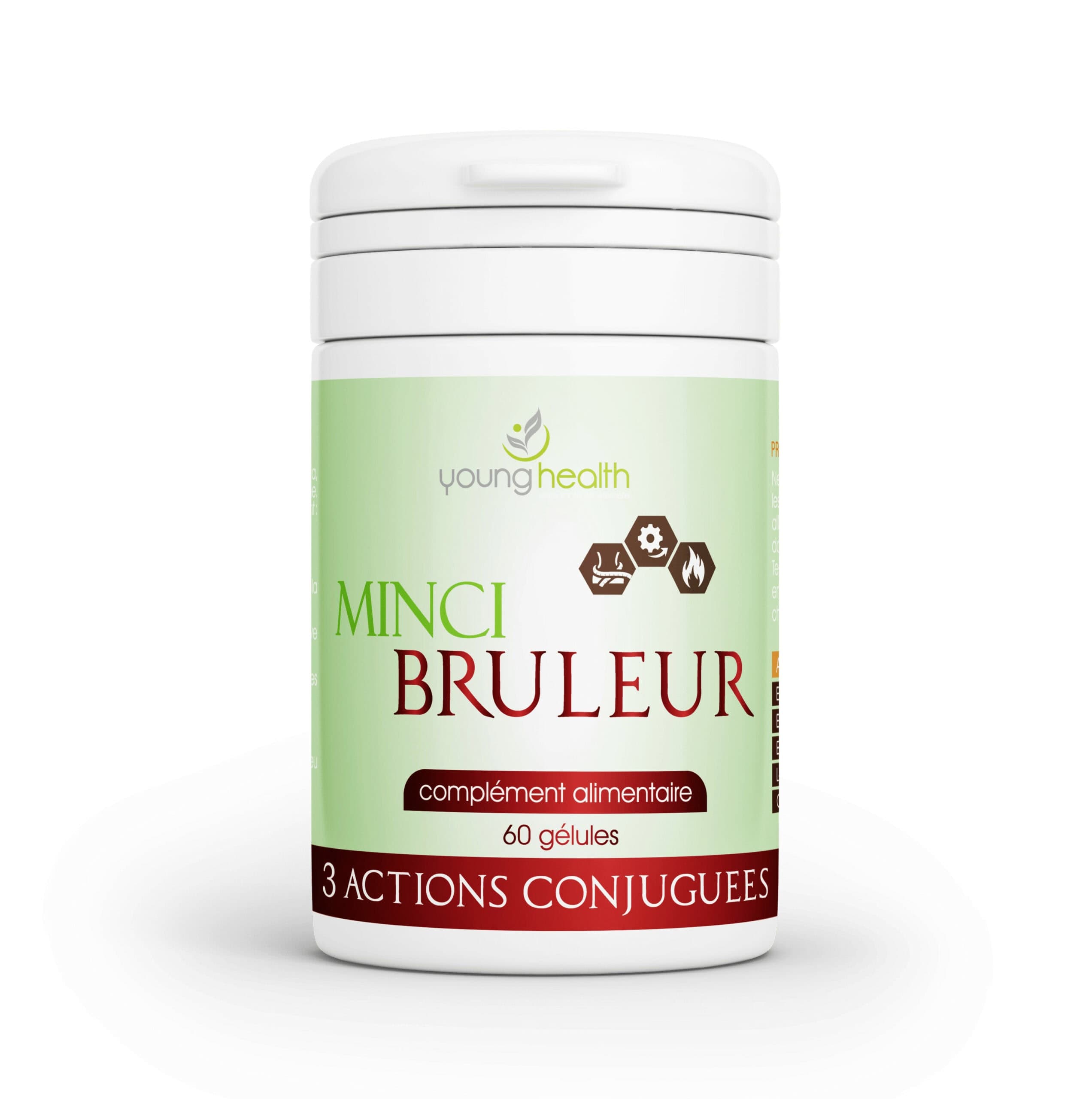 Young Health Minci Bruleur De Graisses 60 Gelules