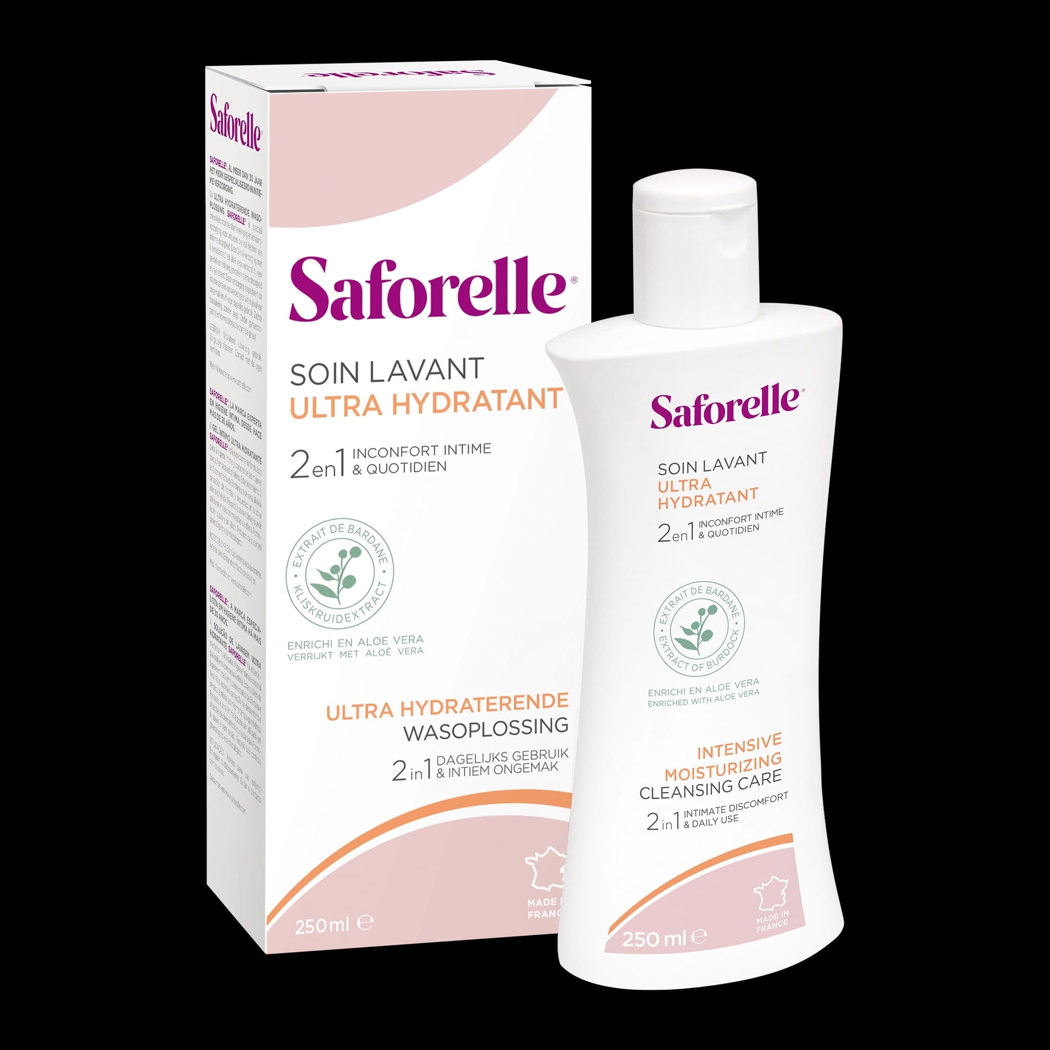 Saforelle Soin Lavant Ultra Hydratant 250ml