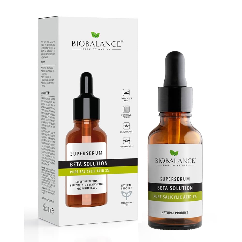 Biobalance Serum A L’acide Salicylique Bha 2% Beta Solution 30ml