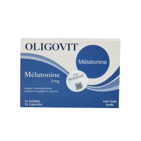 Oligovit Melatonine 15 Gelules