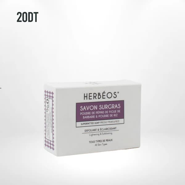 Herbeos Savon Surgras Exfoliant Eclaircissant 100gr