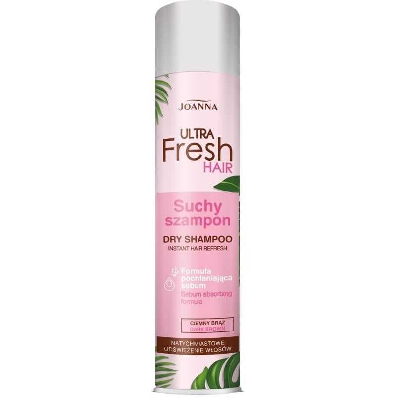 Joanna Ultra Fresh Shampooing Sec Cheveux Marron Fonce 200ml