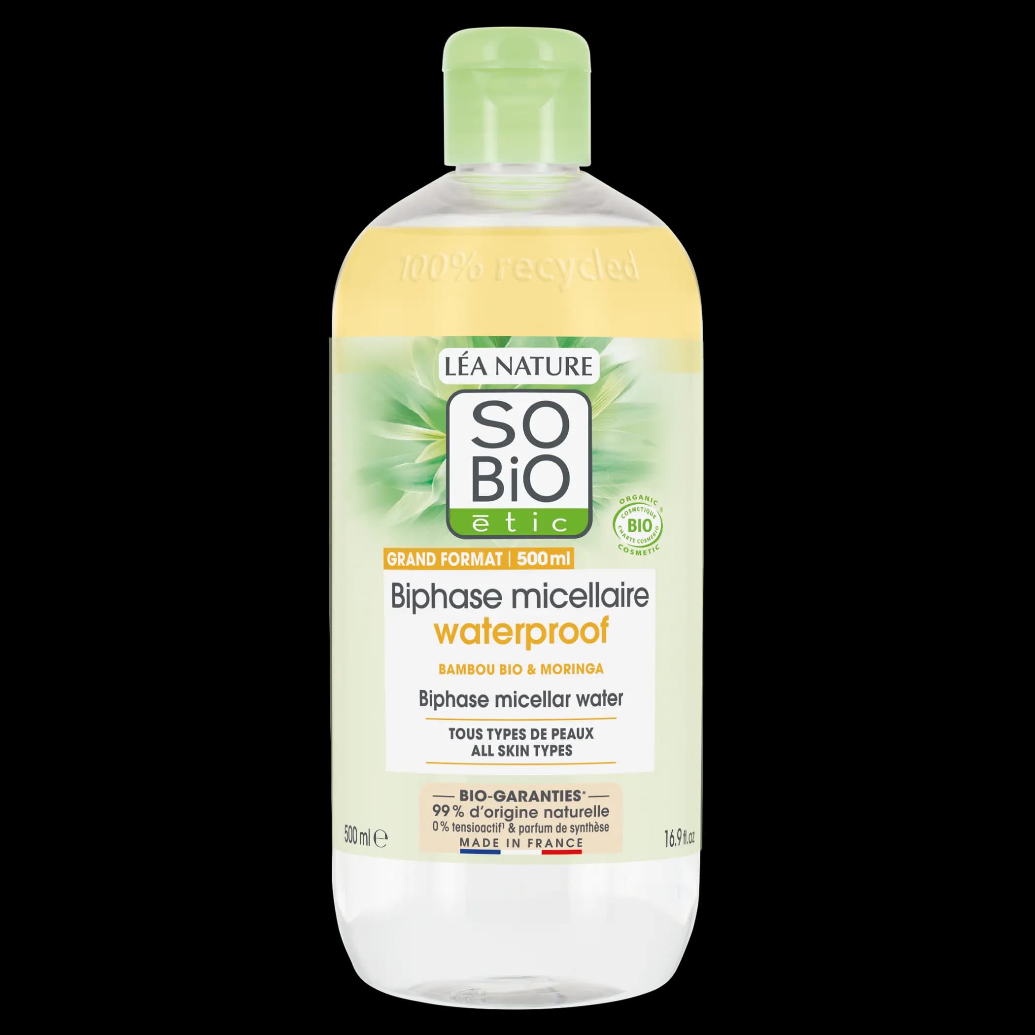So Bio Eau Micellaire Biphase Waterproof Pur Bamboo 500ml