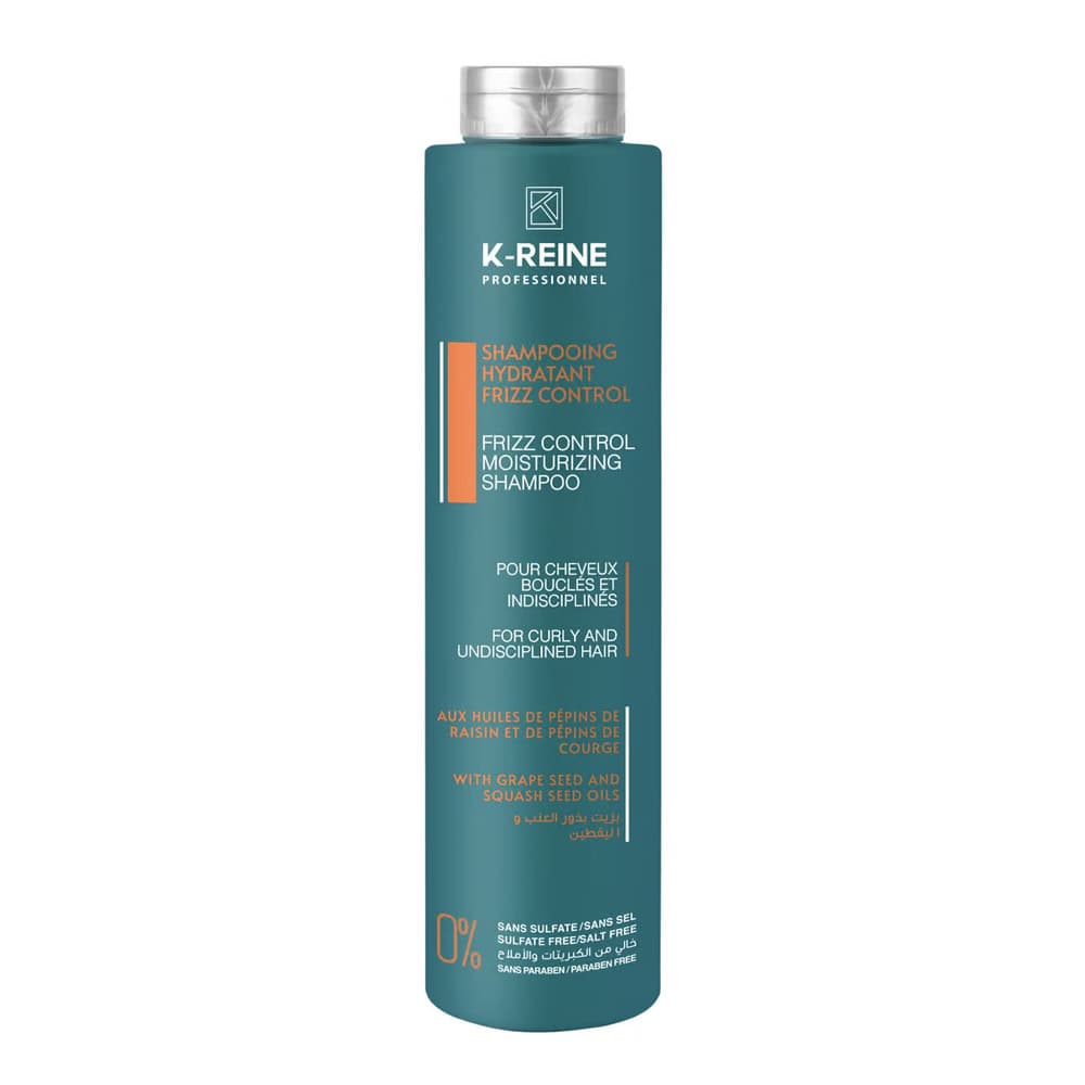 K-reine Shampoing Hydratant Anti Frizz Anti Statique 500ml