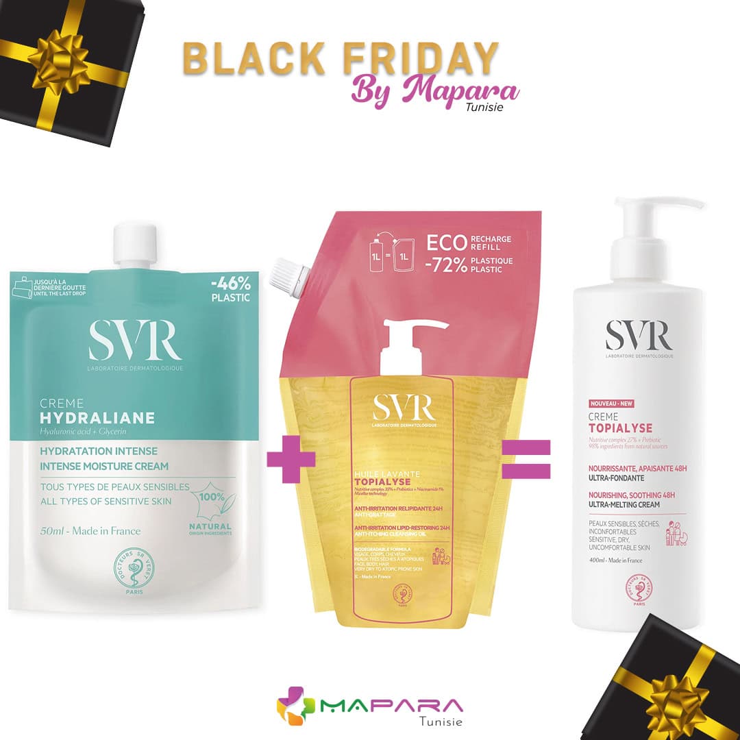 SVR Pack Universel Confort Et Hydratation + Soin Corps 400ml Offert