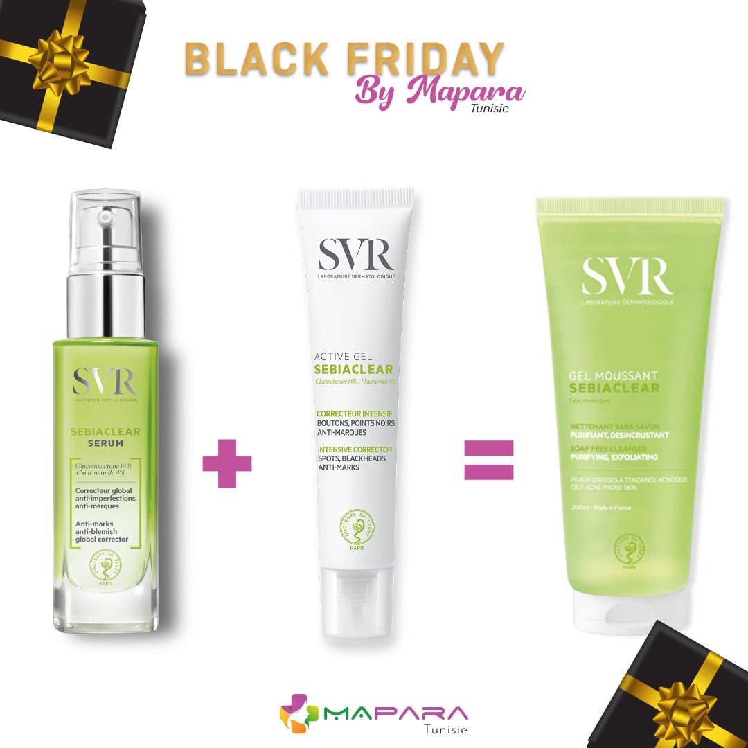 SVR Sebiaclear Purete Et Clarte + GEL Sebiaclear 200ml