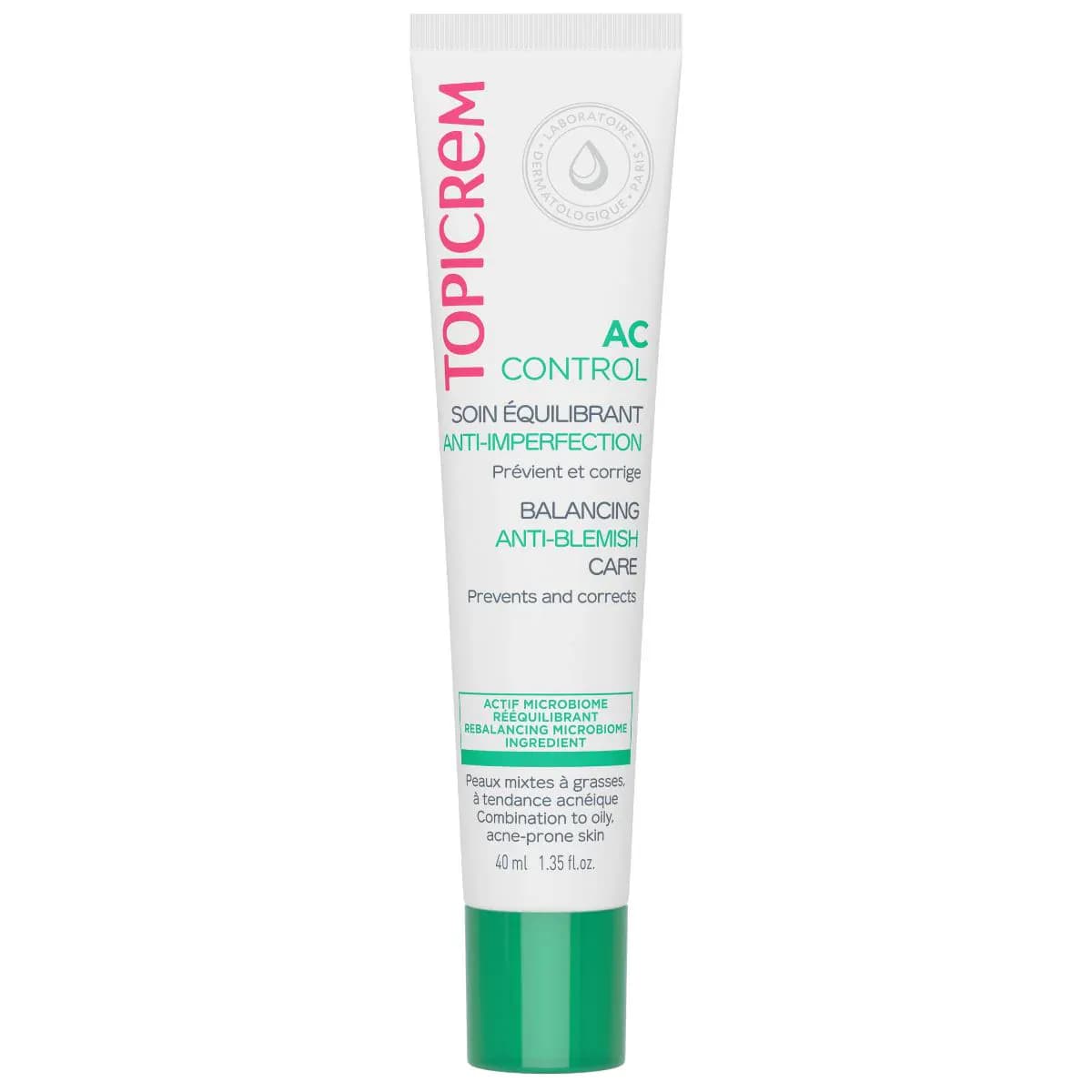 Topicrem Ac Control Soin Equilibrant Anti-imperfection 40ml