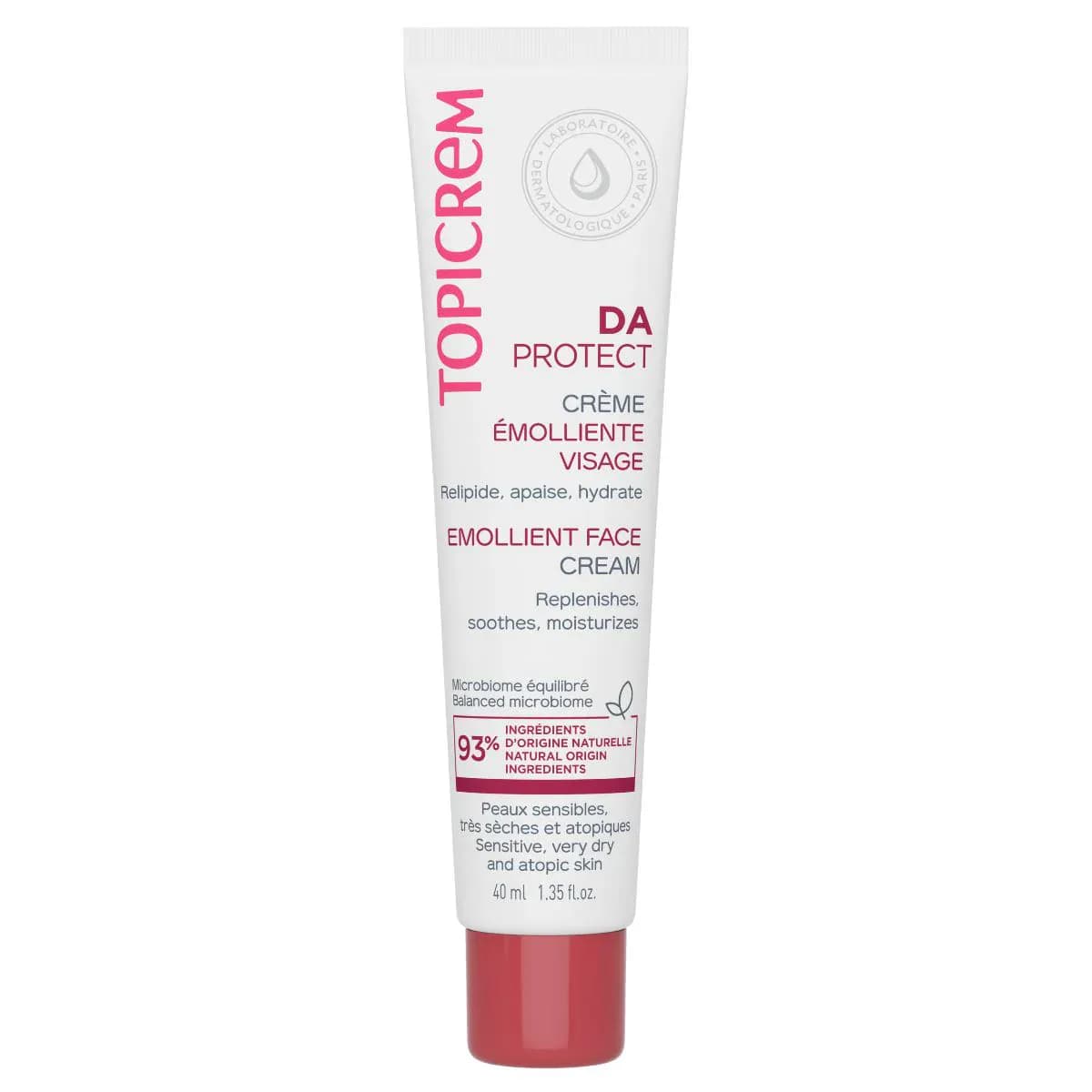 Topicrem Da Protect Creme Emolliente Visage 40ml