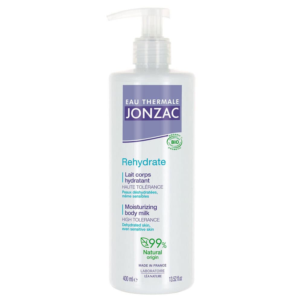 Jonzac Rehydrate Lait Corps Hydratant Soyeux Tous Types De Peaux 400ml