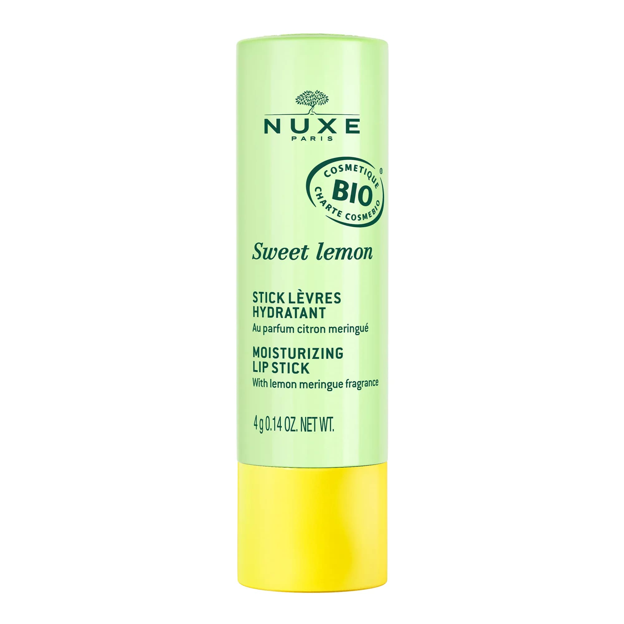 Nuxe Sweet Lemon Stick Levres Hydratant Bio 4g