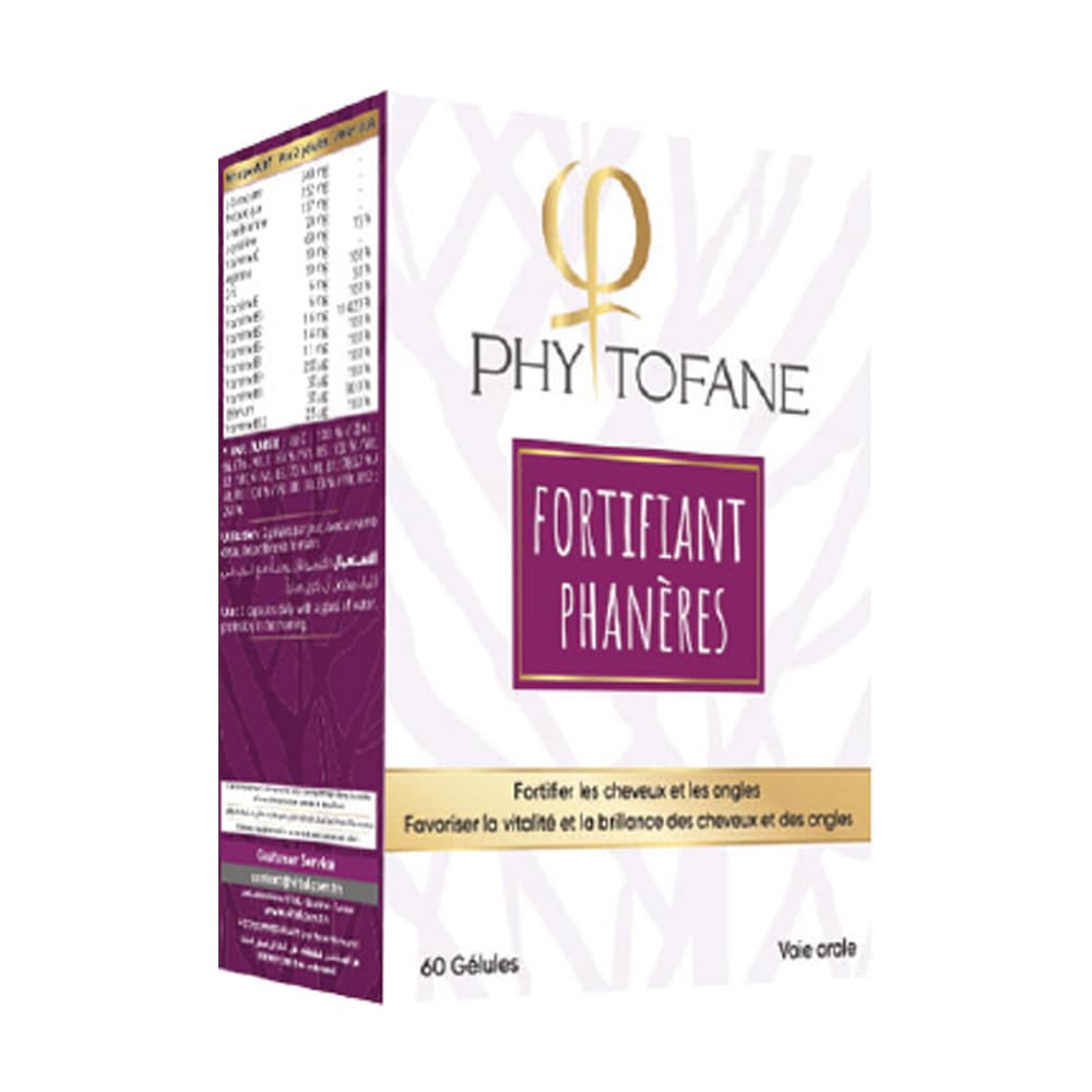 Phytofane Fortifiant Phaneres 60 Gelules