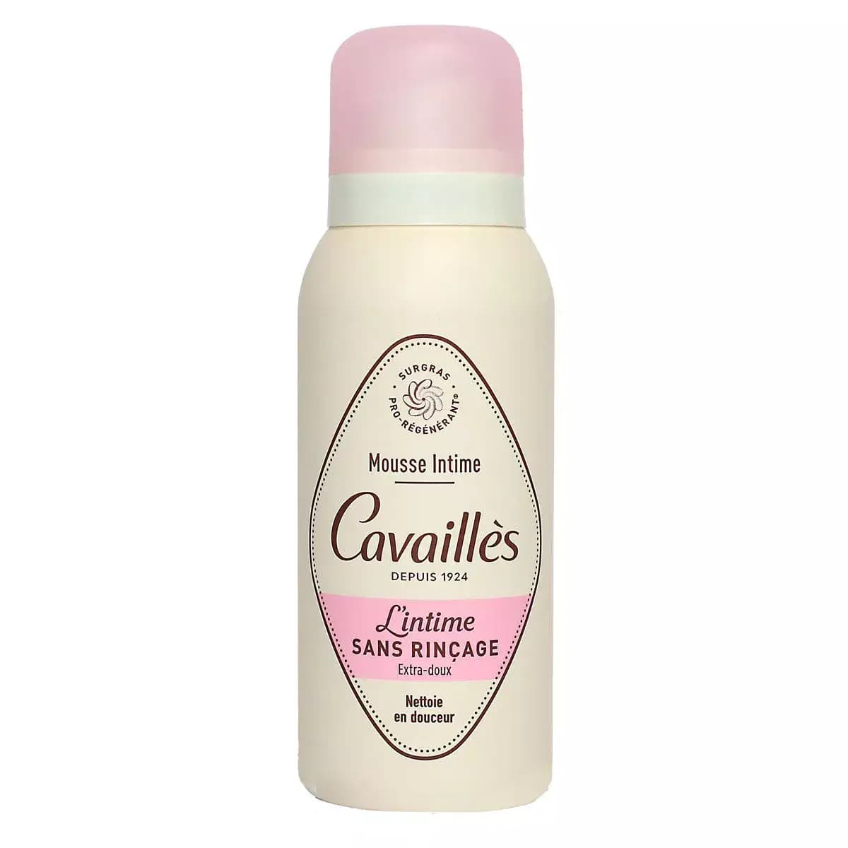 Roge Cavailles L’intime Mousse Intime Sans Rincage Extra Doux 100ml