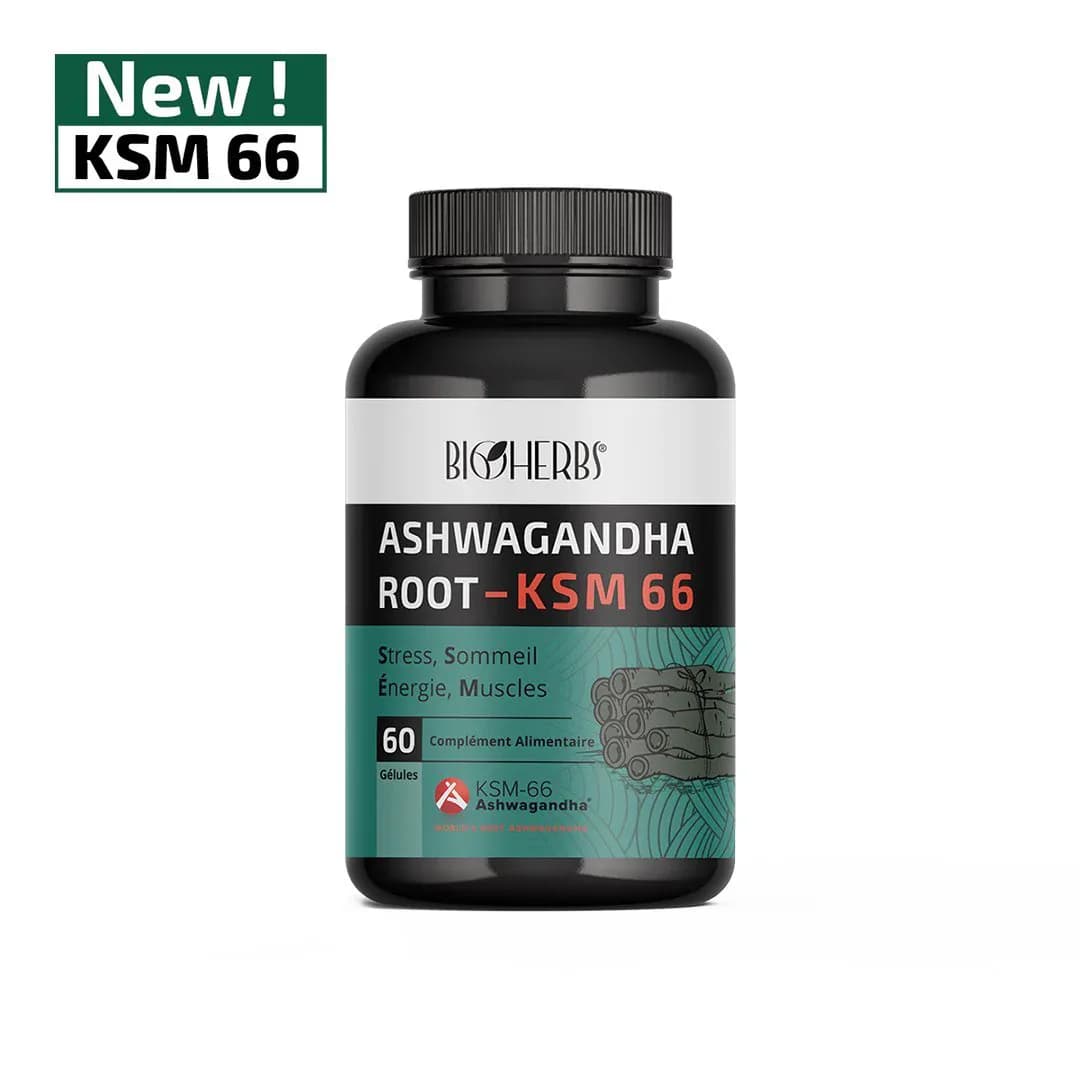 Bioherbs Ashwagandha Ksm 66 60 Gelules