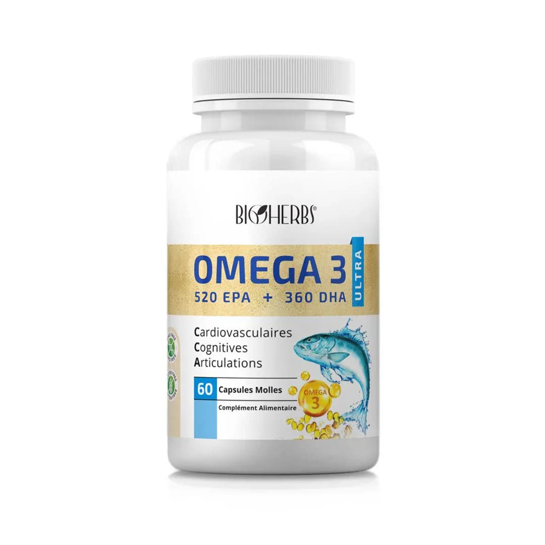 Bioherbs Omega 3 Ultra 60 Gelules