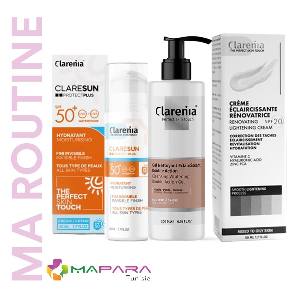 Clarenia Routine Eclaircissante Et Protection Globale