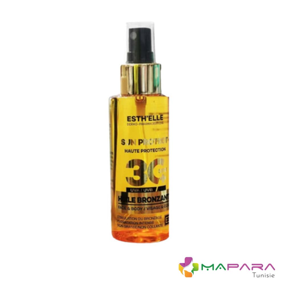 Esthelle Sun Protect Huile Bronzante Spf30+ 100ml