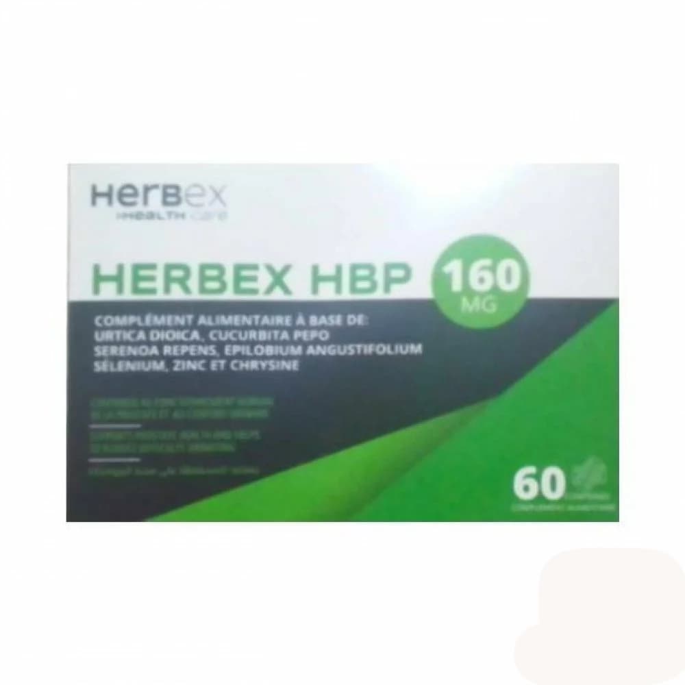 Herbex Hbp 160mg 60 Comprimes