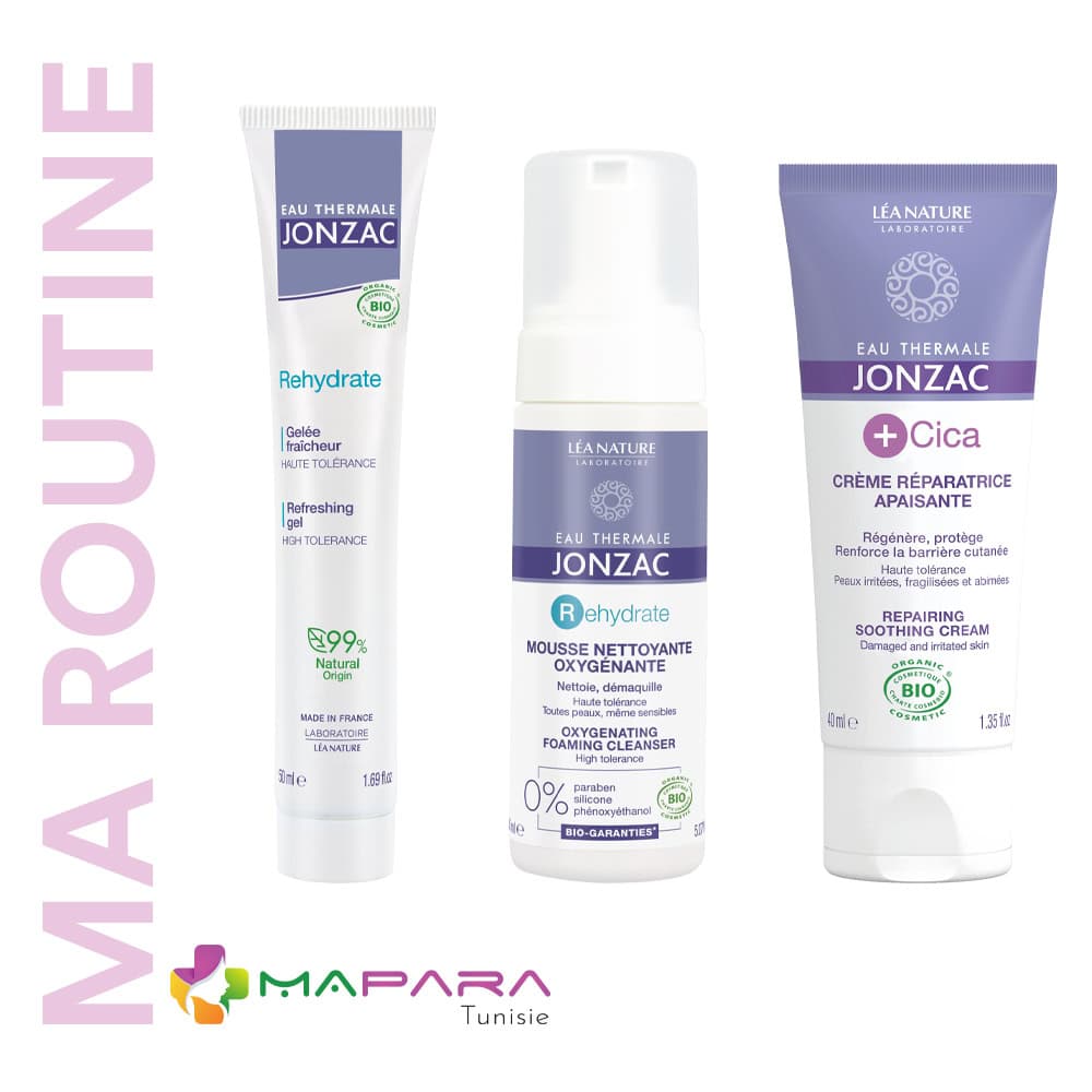Jonzac Routine Hydratation Et Reparation Bio