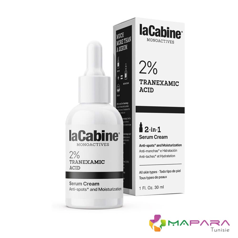La Cabine Monoactives 2% Tranexamic Acid Serum Creme 30ml