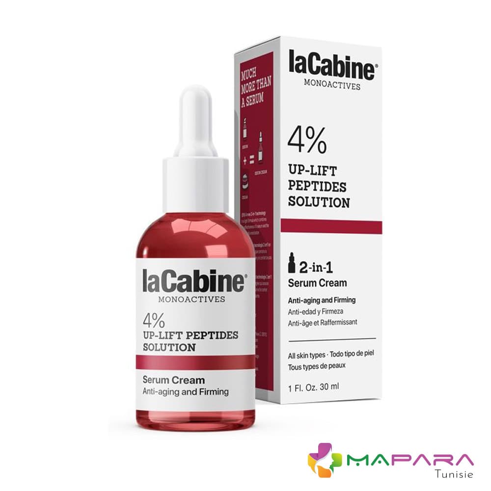 La Cabine Monoactives 4% Up-lift Peptides Serum Creme 30ml