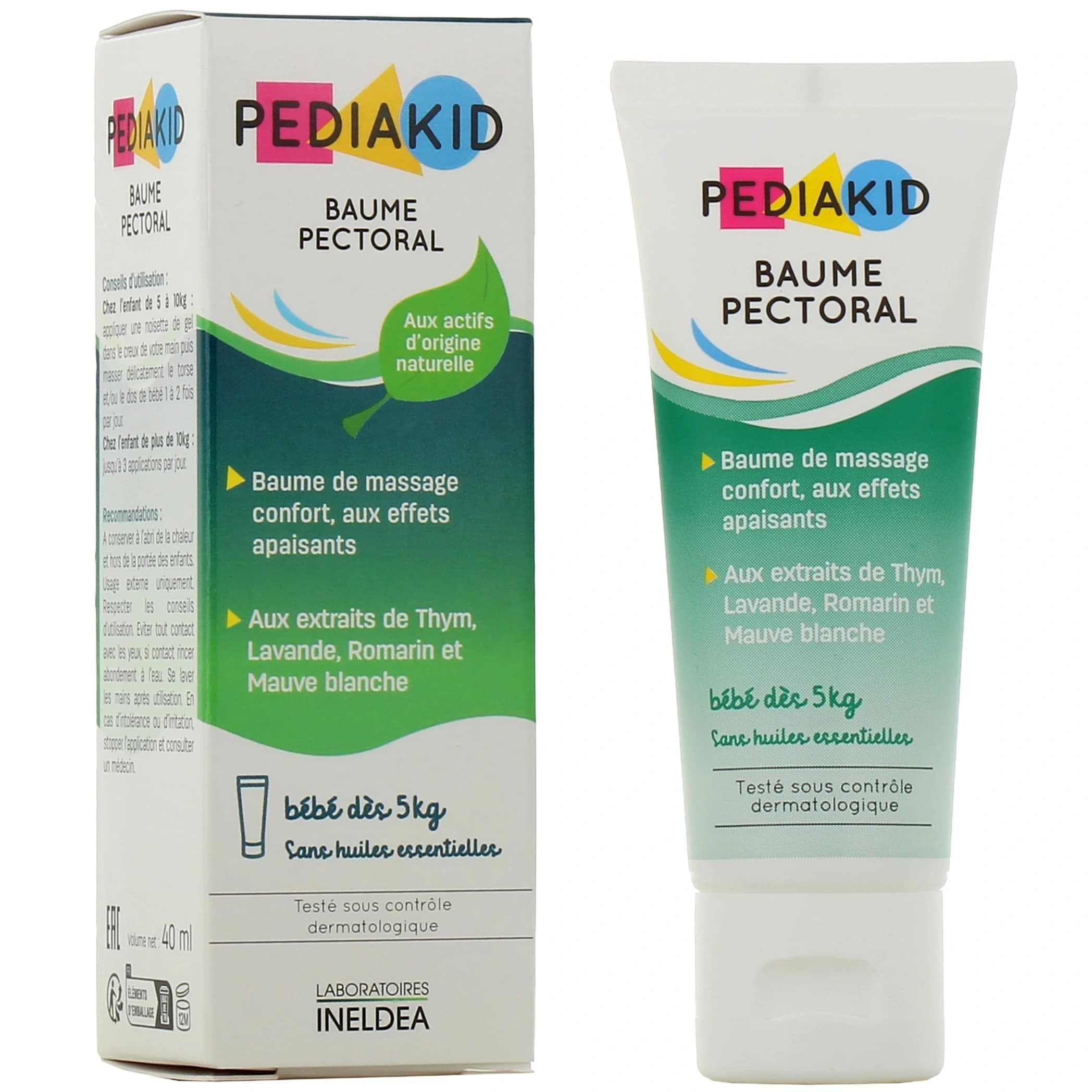 Pediakid Baume Pectoral Bebe 40ml