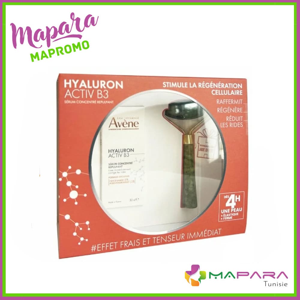 Avene Coffret Hyaluron Activ B3 + Rouleau En Jade (offert)