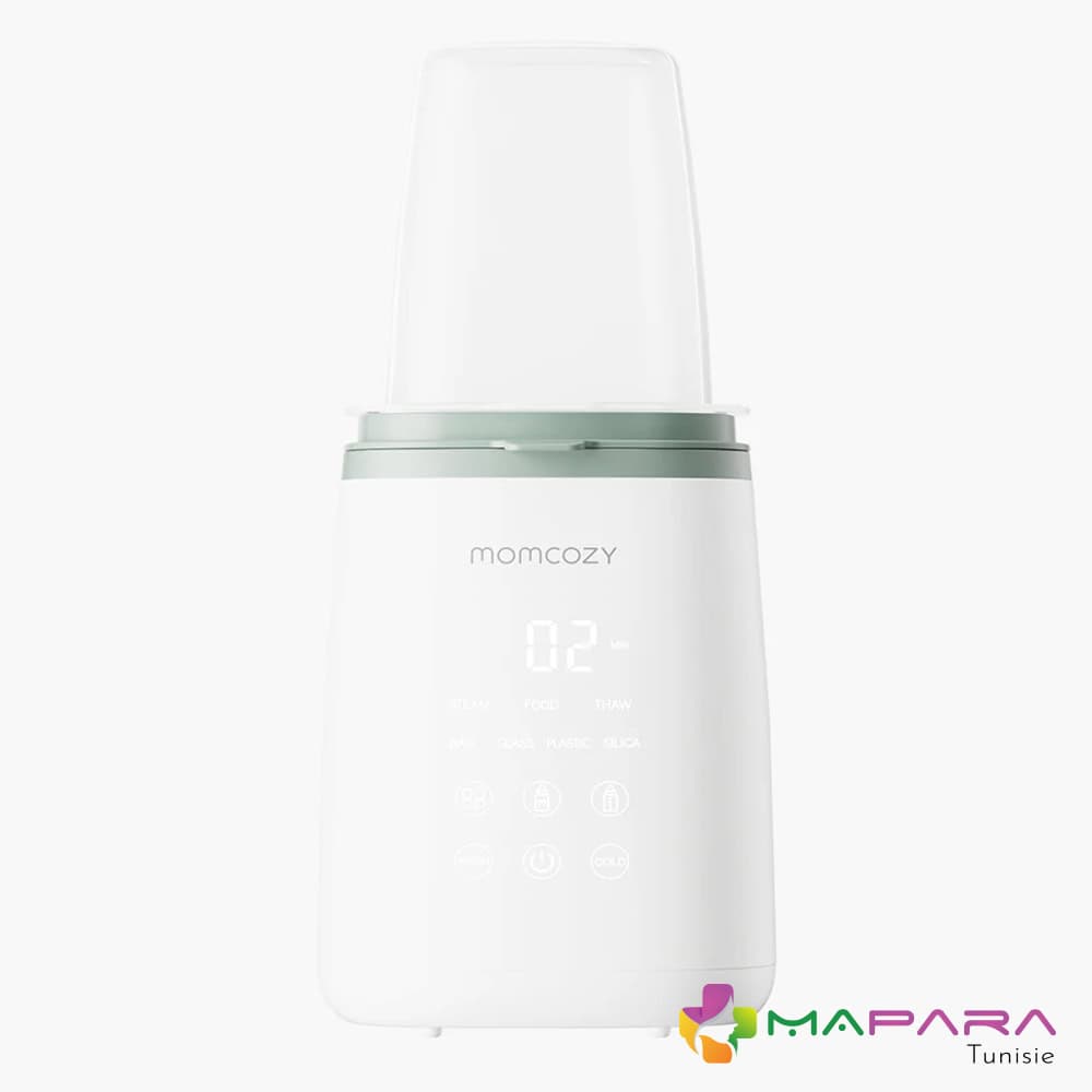 Momcozy Chauffe-biberon Sterilisateur Intelligent 6-en-1
