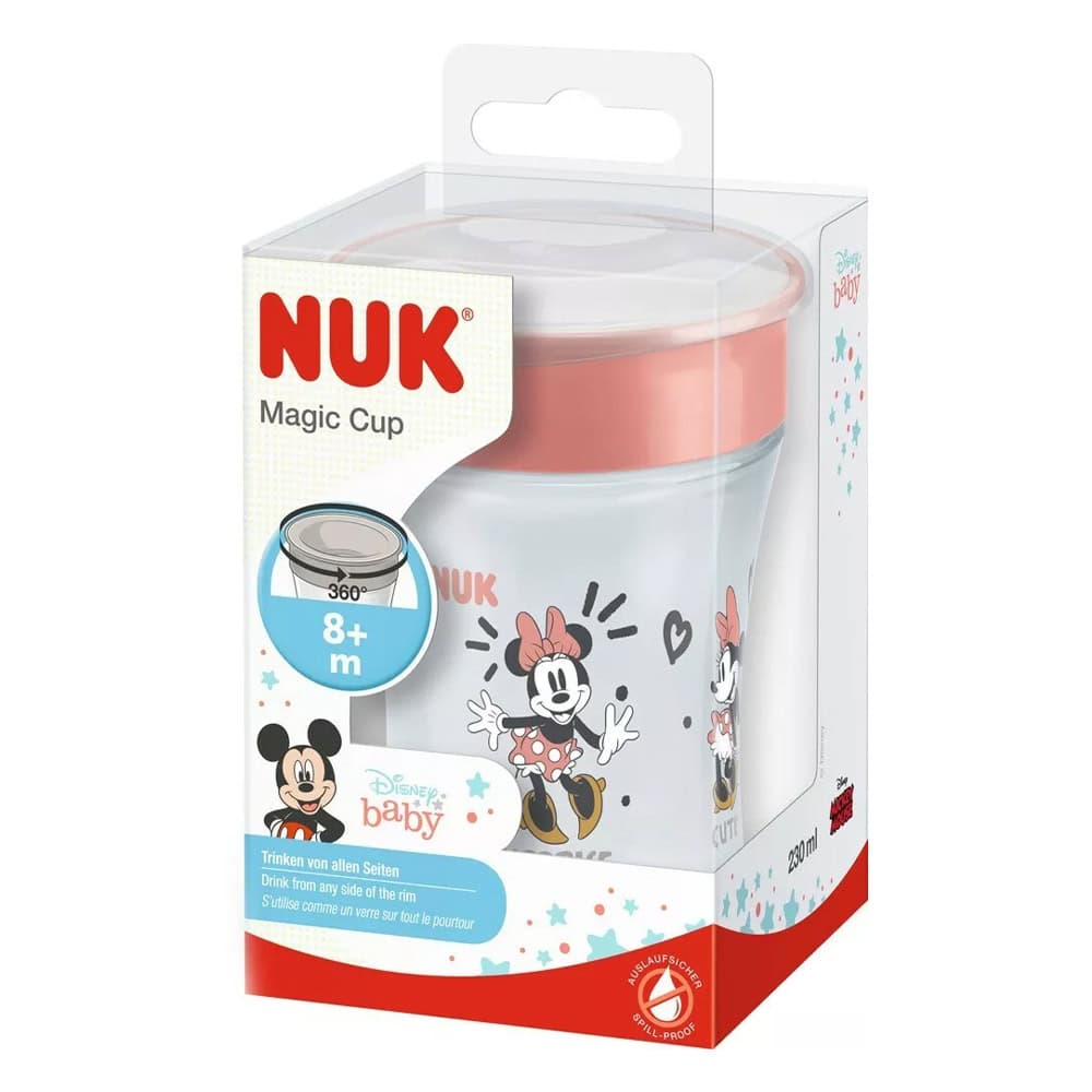 Nuk Magic Cup 360 Disney Minnie Mouse 8 Mois 230ml