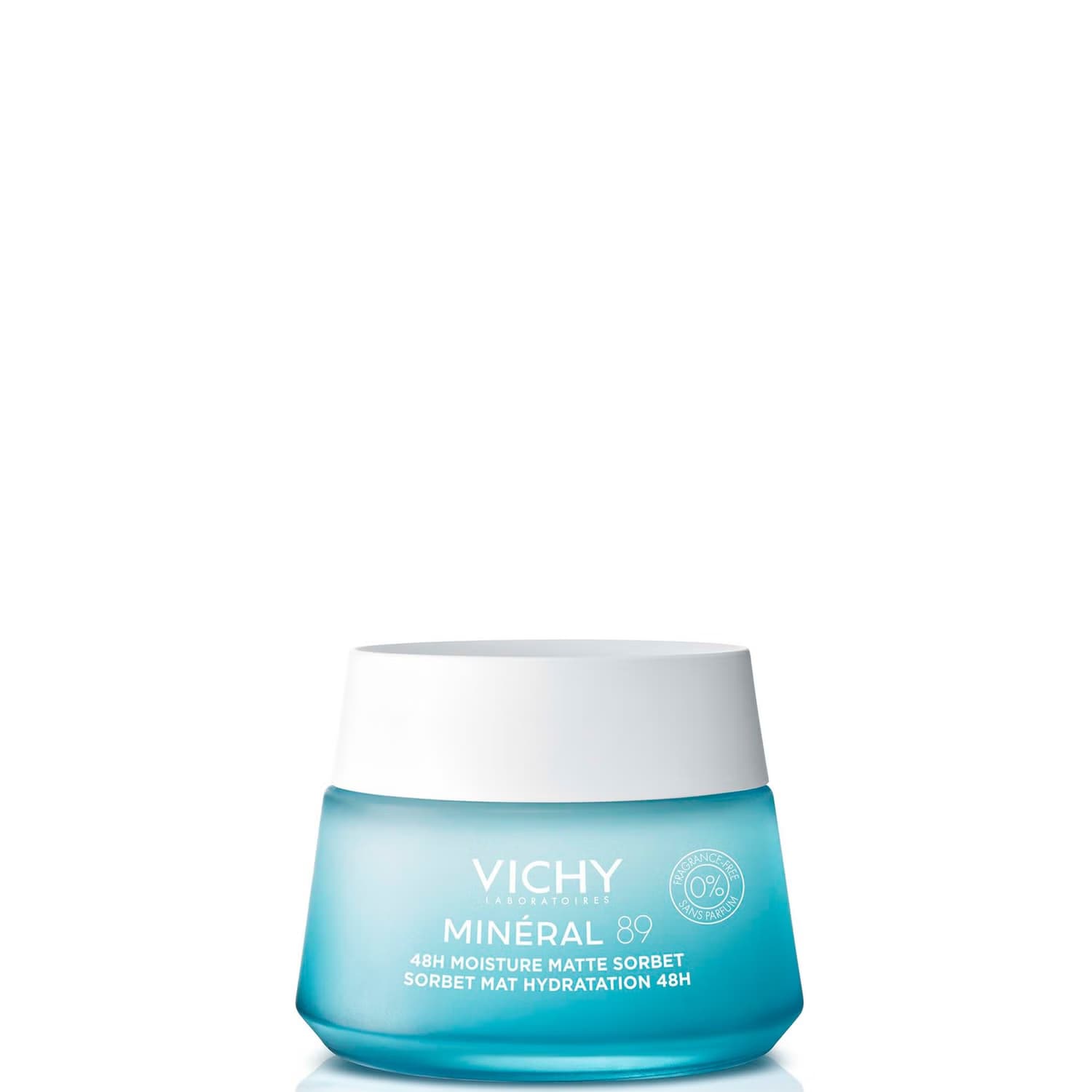 Vichy Mineral 89 Sorbet Mat Hydratation Peau Mixte A Grasse 48h 50ml