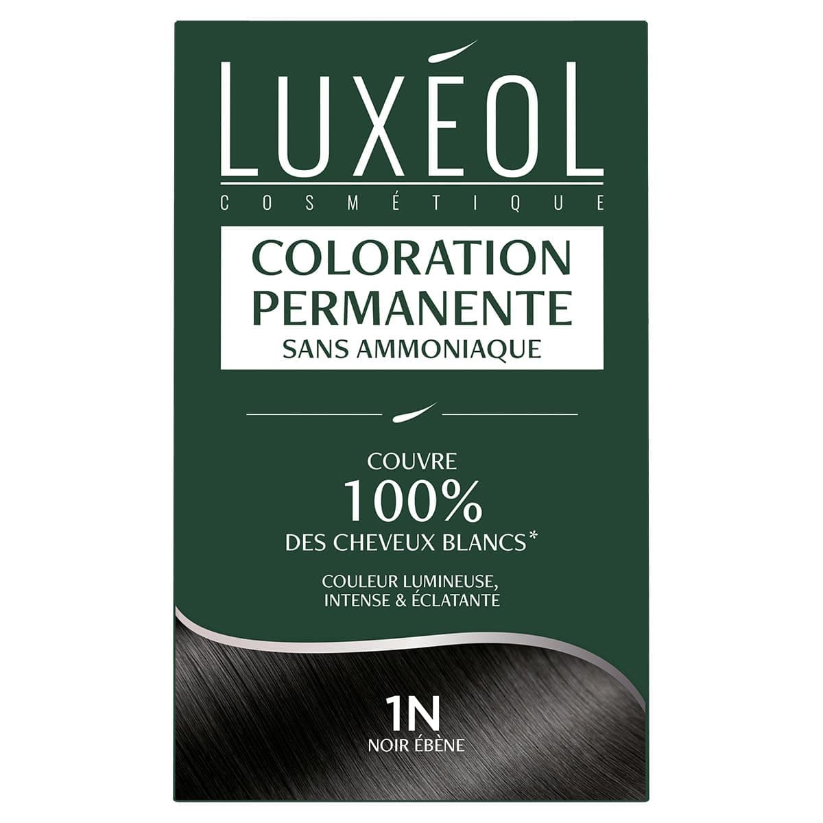 Luxeol Coloration Permanente 1N Noir Ebene