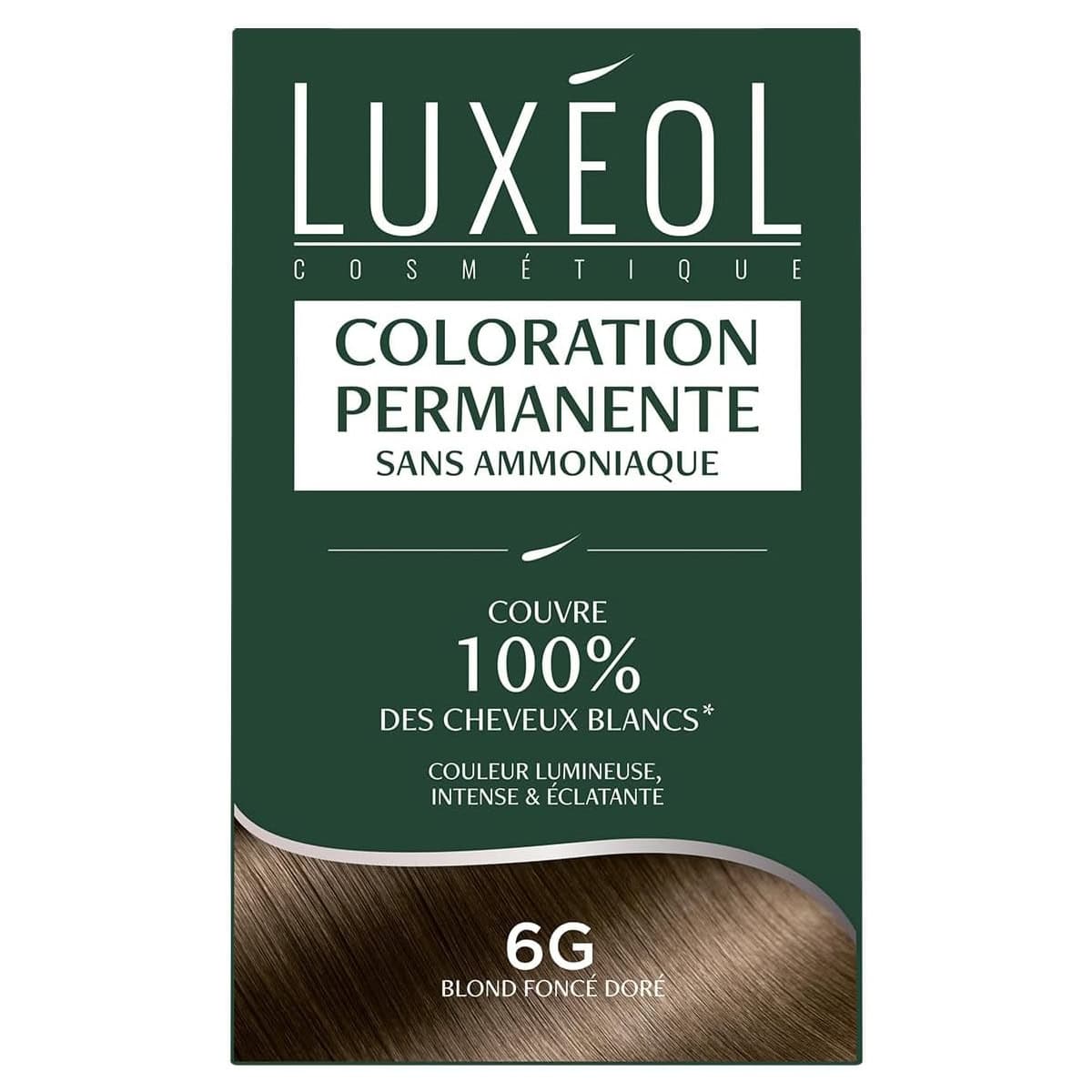 Luxeol Coloration Permanente 6G Blond Fonce Dore