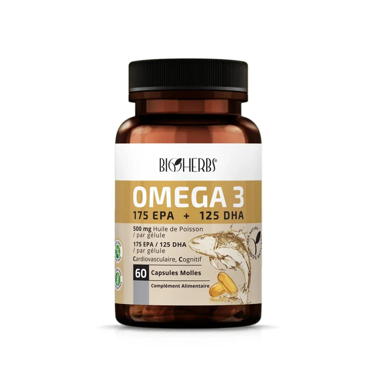 Bioherbs Omega 3 60 Gelules