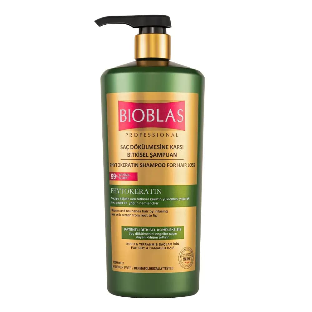 Bioblas Shampoing Phytokeratine Cheveux Secs Et Abimes 1L