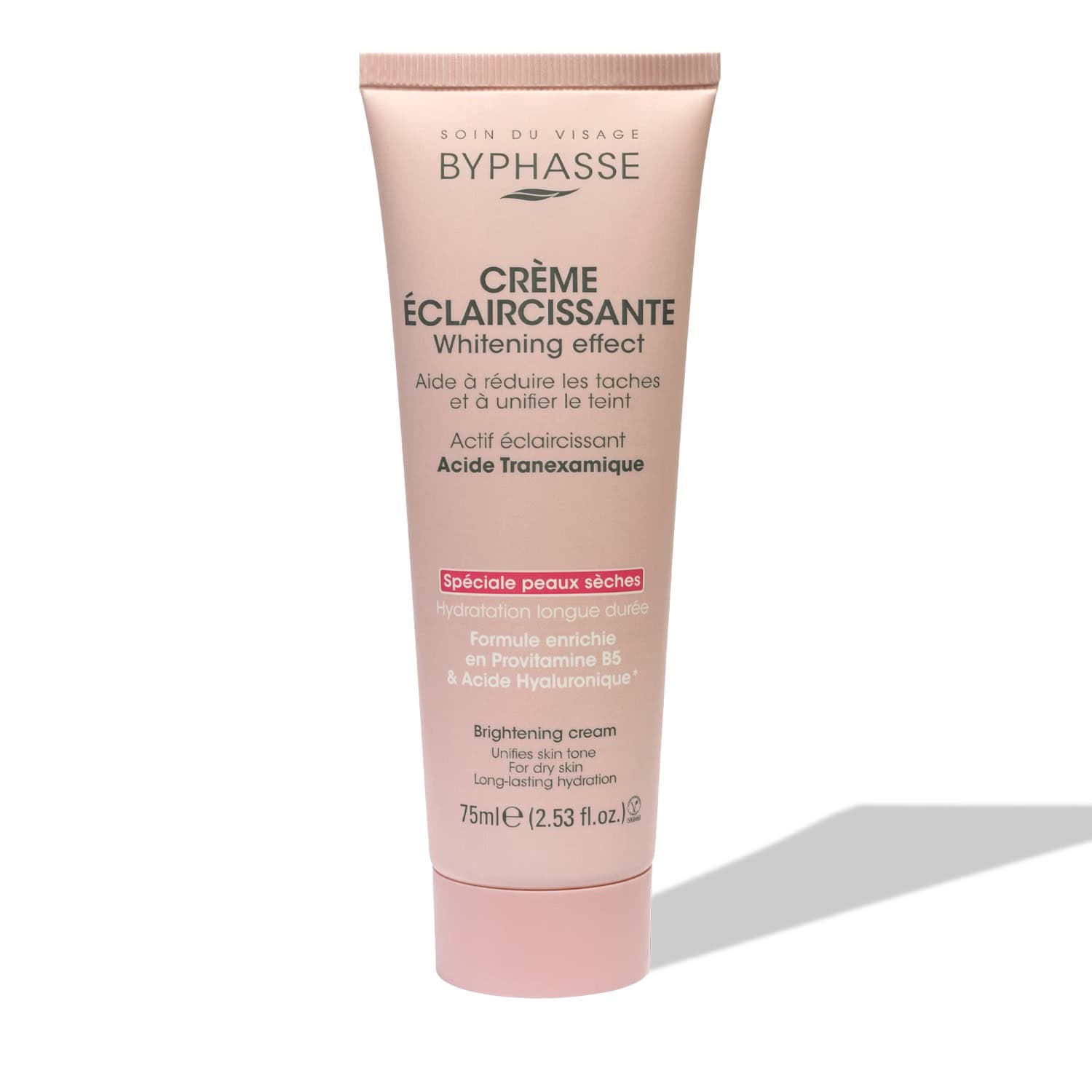 Byphasse Creme Visage Eclaircissante Speciale Peaux Seches 75ml