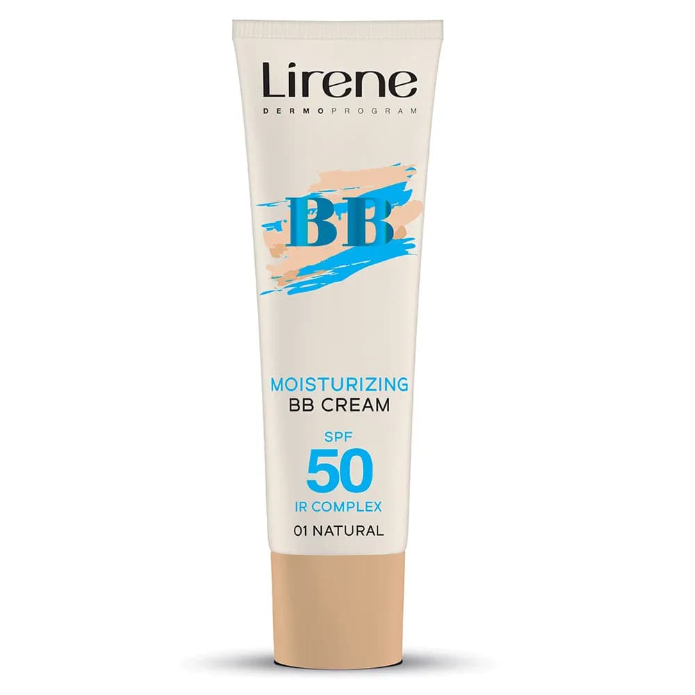 Lirene BB Creme Hydratante Spf50 01 Natural 30ml