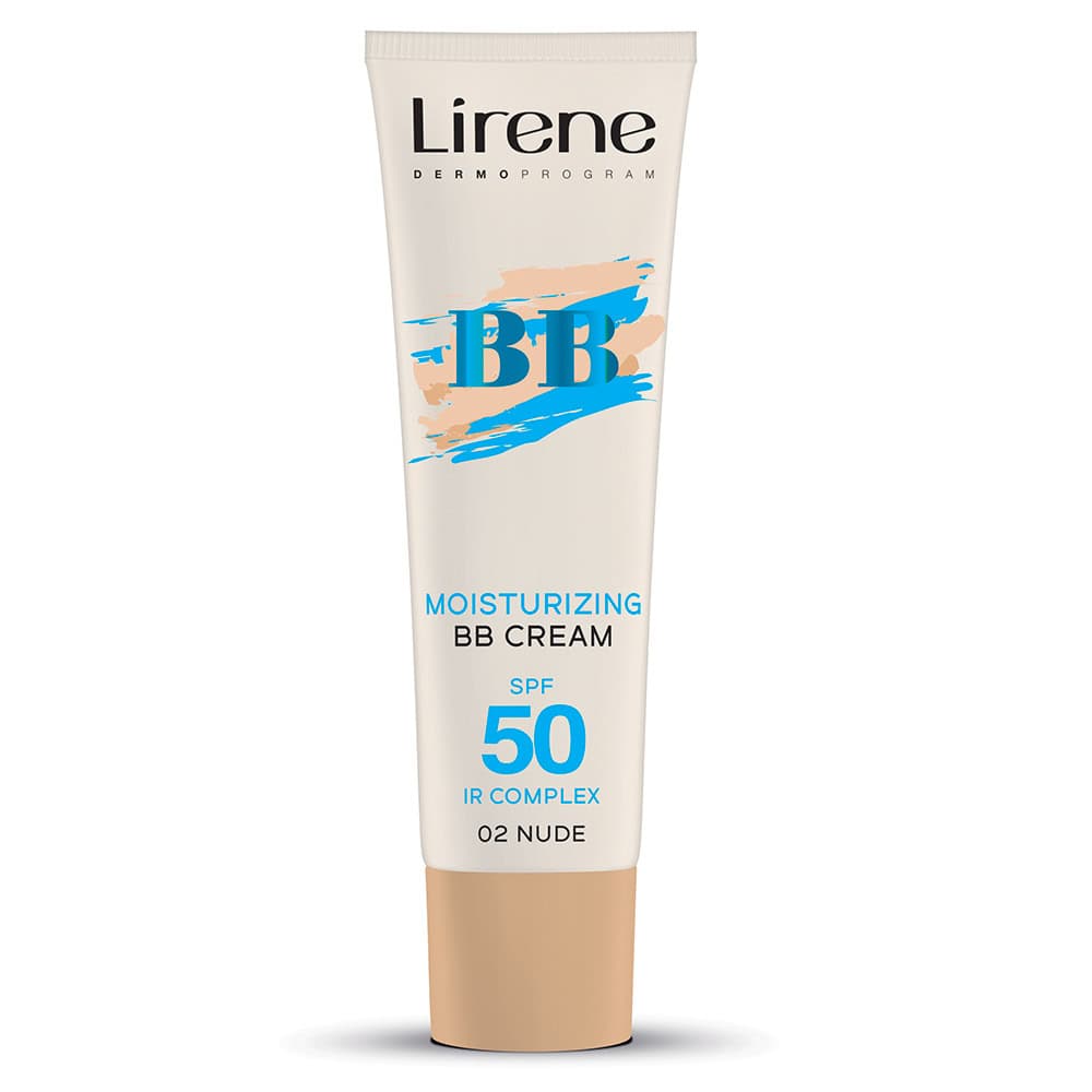 Lirene BB Creme Hydratante Spf50 02 Nude 30ml