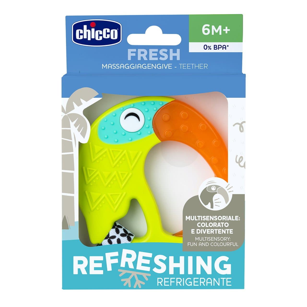 Chicco Anneau De Dentition Refrigerant Avec Eau Toucan 6m+